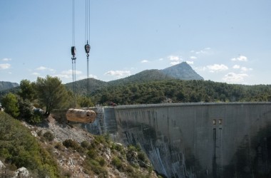 grande rénovation du barrage Bimont