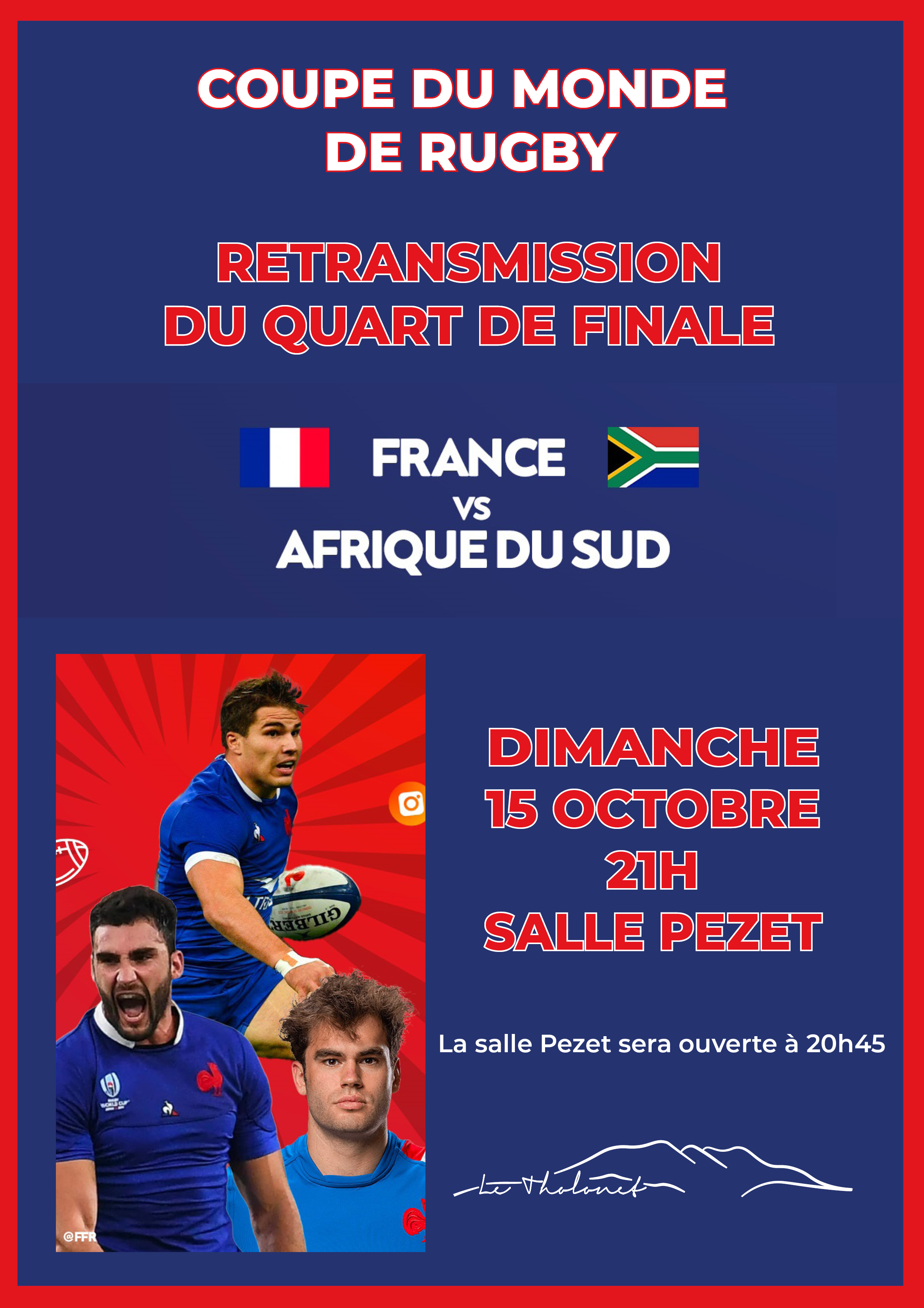 affiche rugby