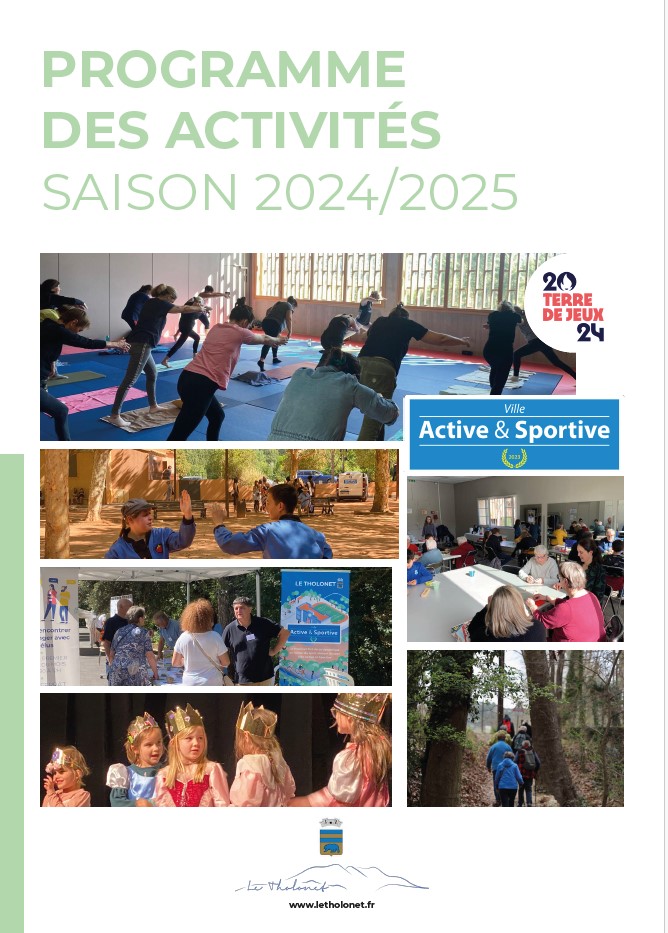 programme activités 2024