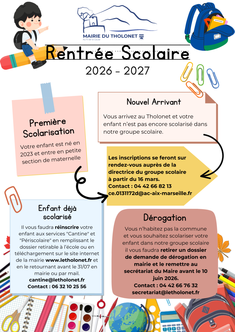 Rentrée Scolaire