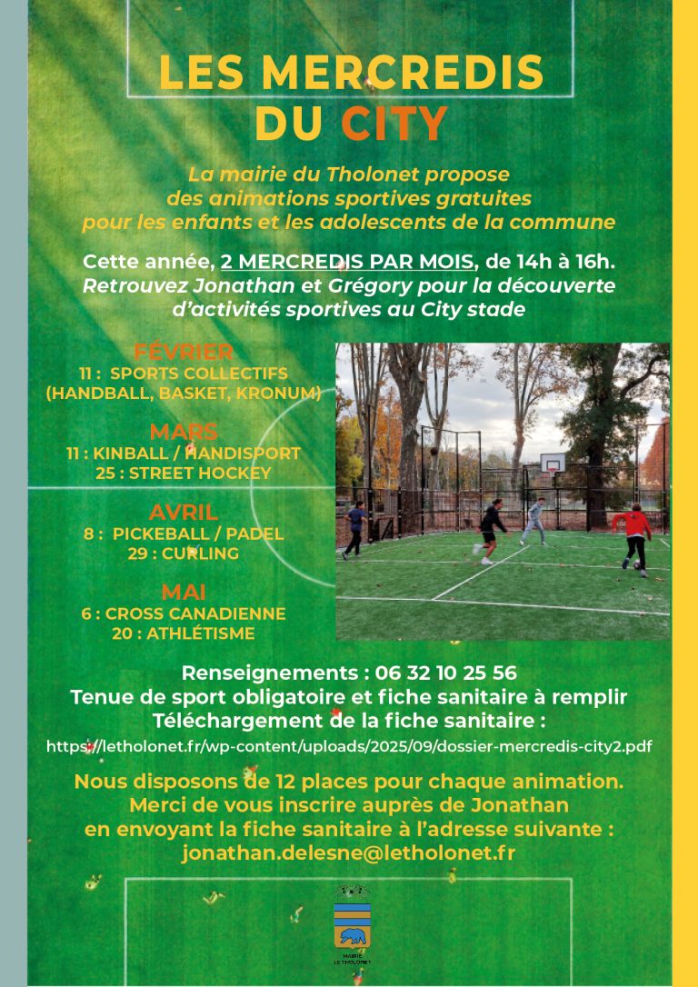 affiche mercredis city FEV 26