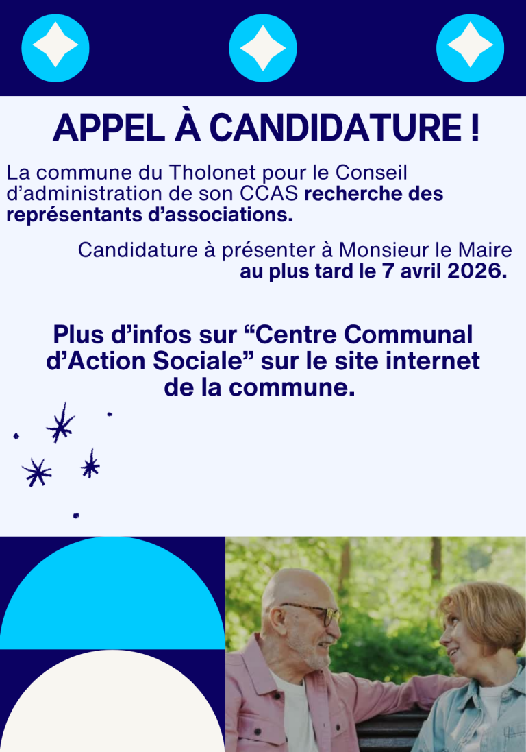 appel à candidature !