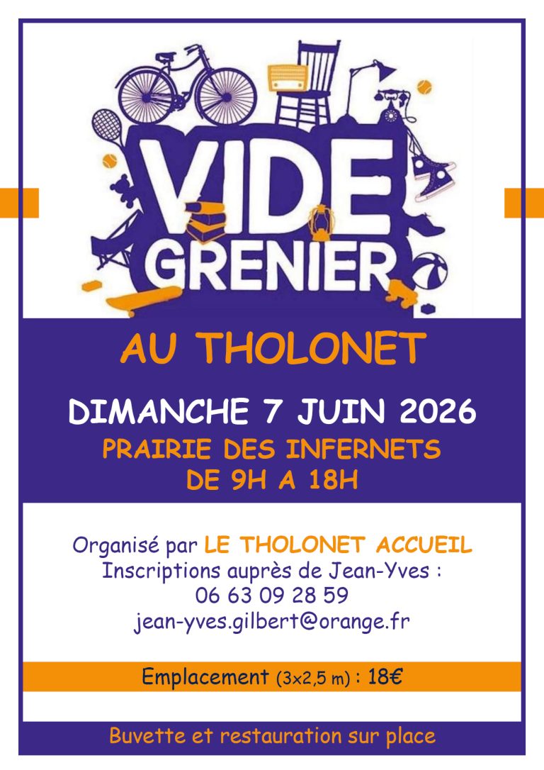 affiche vide grenier V2